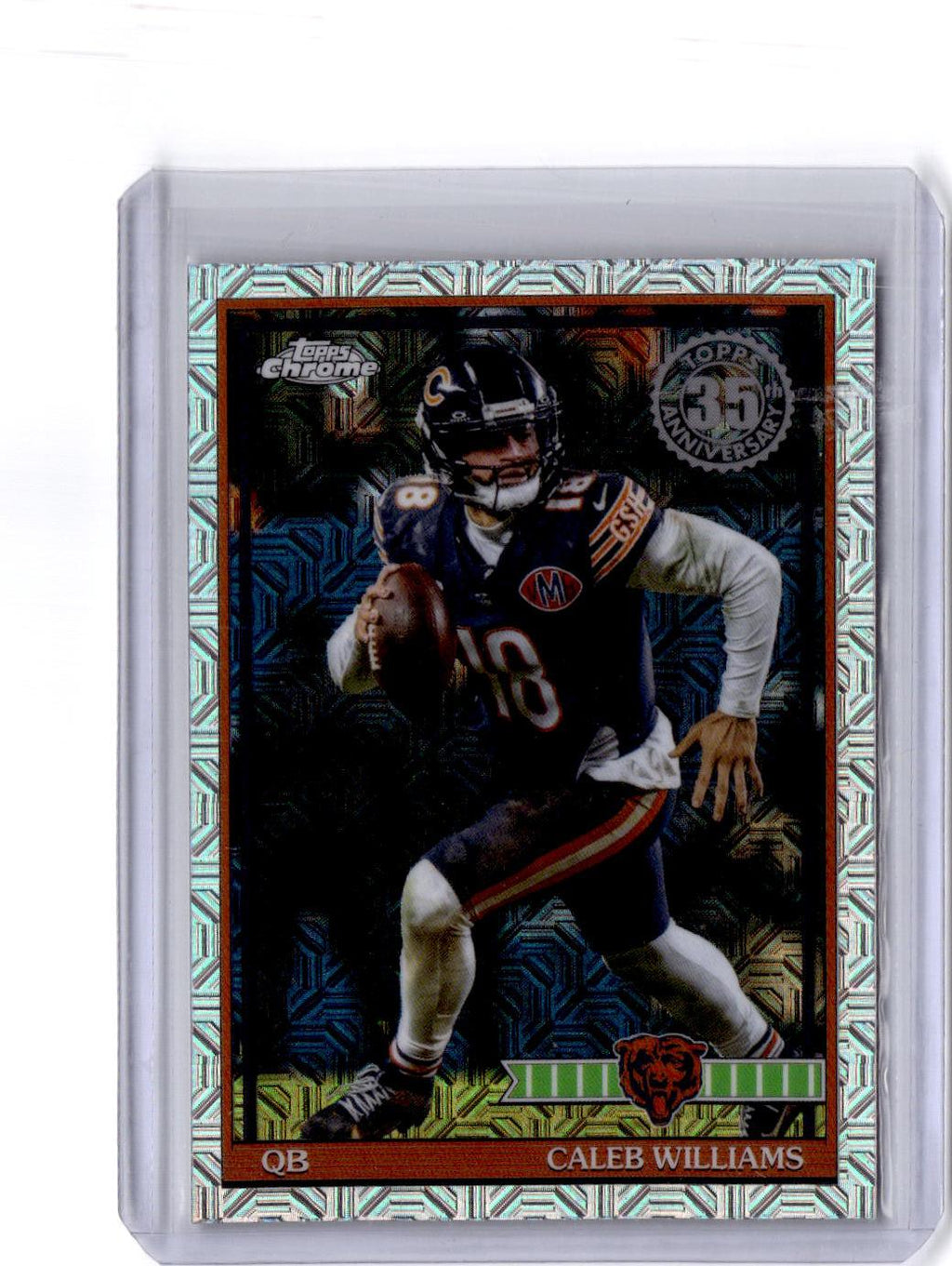 2026 Topps Flagship #91TC-18 Caleb Williams 1991 Topps Football Chrome