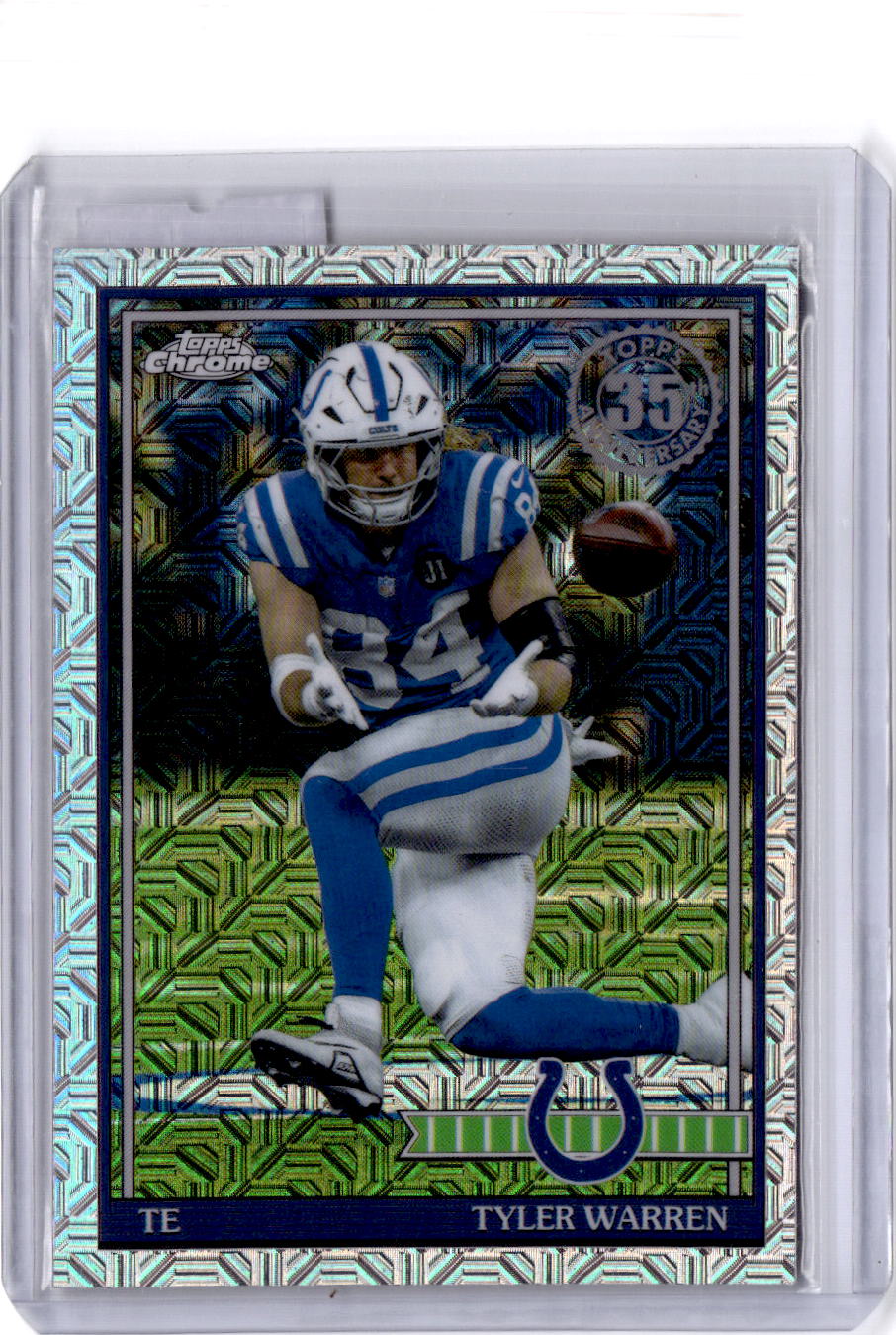 2026 Topps Flagship #91TC-48 Tyler Warren 1991 Topps Football Chrome