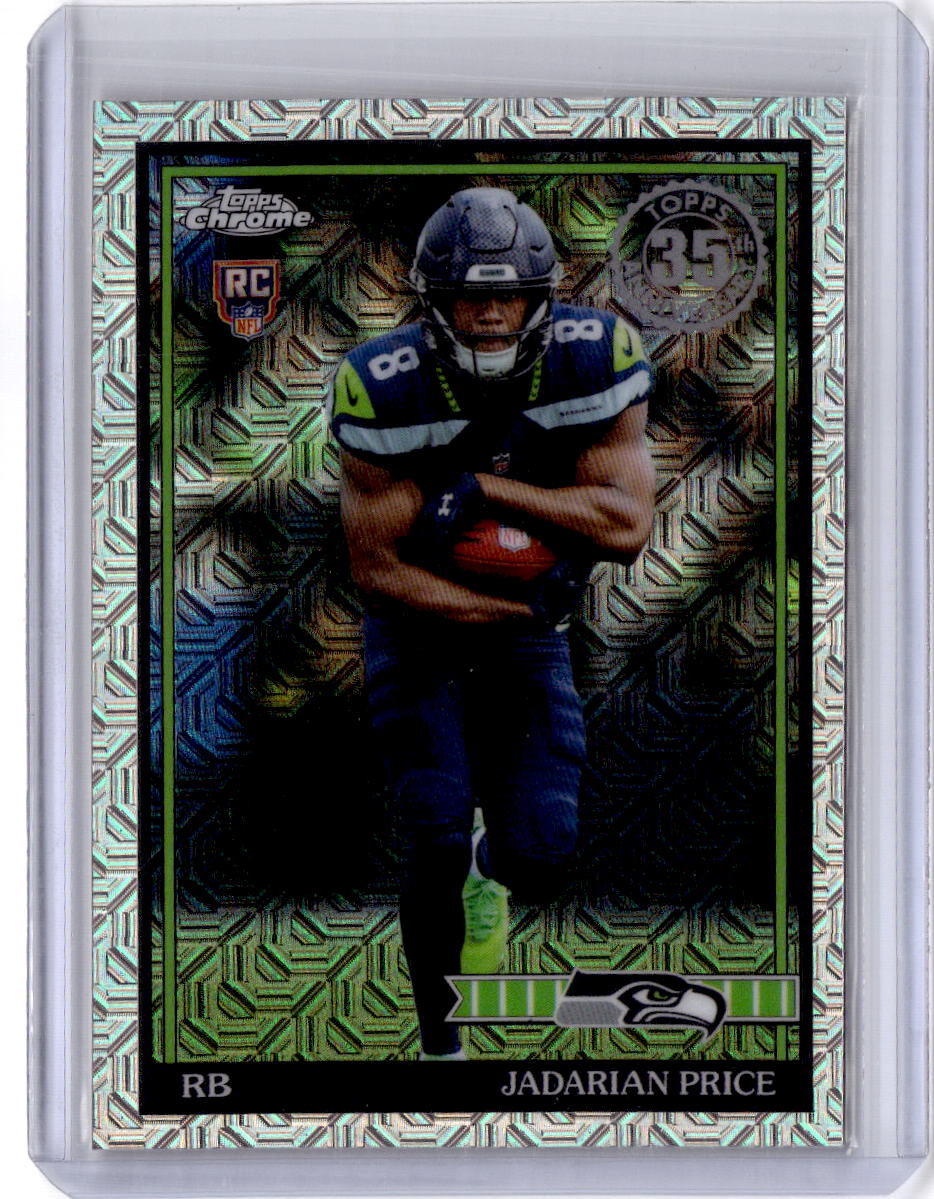 2026 Topps Flagship #91TRC-10 Jadarian Price 1991 Topps Football Rookies Chrome