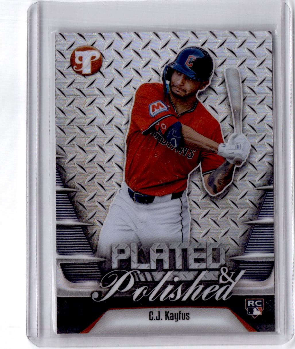 2026 Topps Pristine #PP-32 C.J. Kayfus Plated And Polished