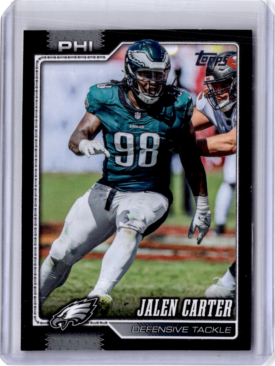 2026 Topps Flagship #65 Jalen Carter Black #/70