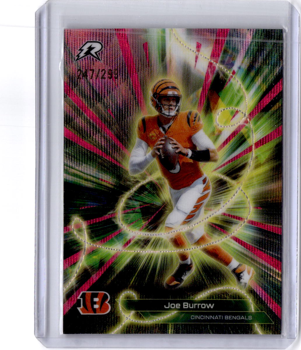 2025 Topps Resurgence #C-2 Joe Burrow Conductors Magenta Surge Refractor #/299