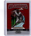 2025 Panini Prizm Draft Picks #OC-LJN Lamar Jackson On Campus