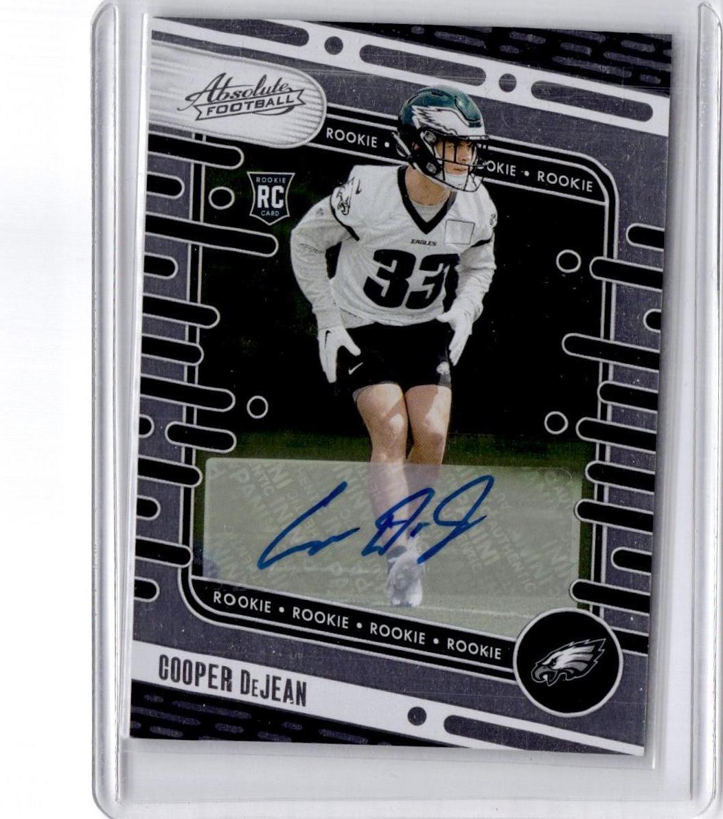 2024 Panini Absolute #140 Cooper DeJean Signature Rookies