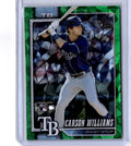 2026 Topps #25 Carson Williams Green Diamante Foil #/99