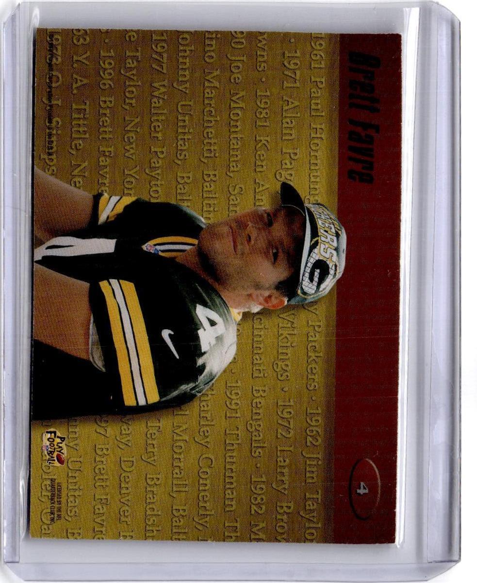 1998 Playoff Contenders - MVP Contenders #4 Brett Favre