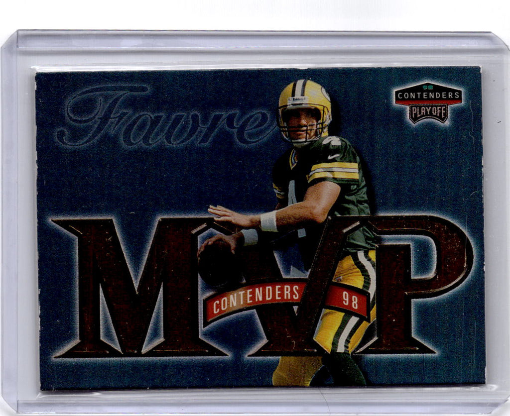 1998 Playoff Contenders - MVP Contenders #4 Brett Favre