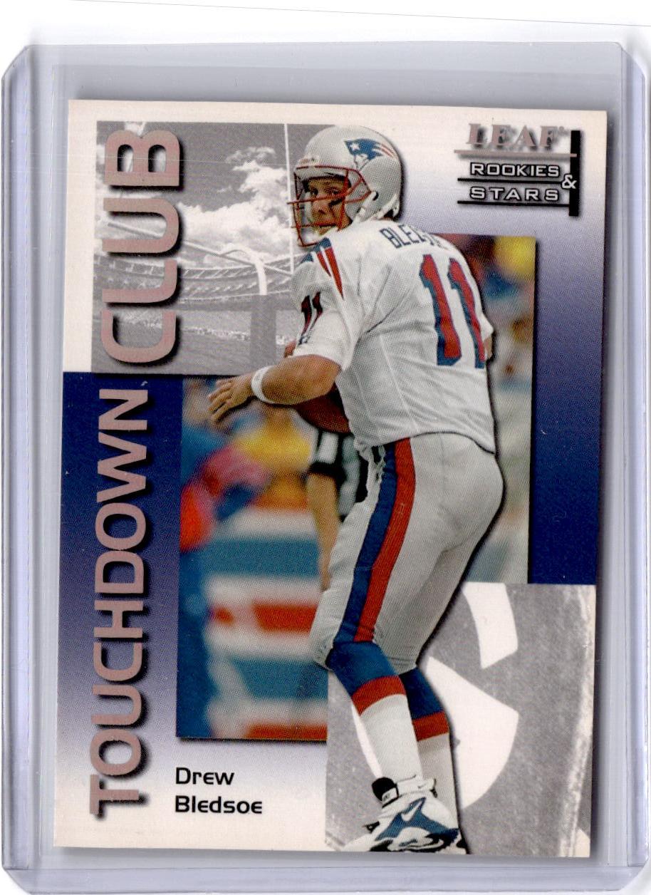 1998 Leaf Rookies & Stars #6 Drew Bledsoe Touchdown Club #/5000