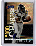 2000 Fleer Gamers #2 YC Randy Moss Yard Chargers
