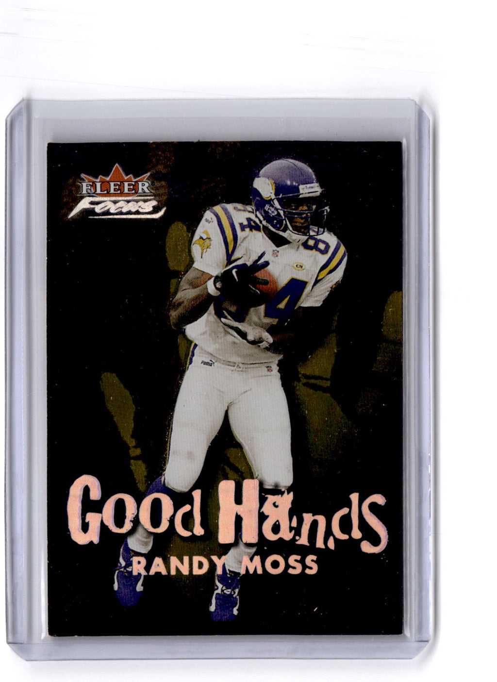 2000 Fleer Focus #5 GH Randy Moss Good Hands