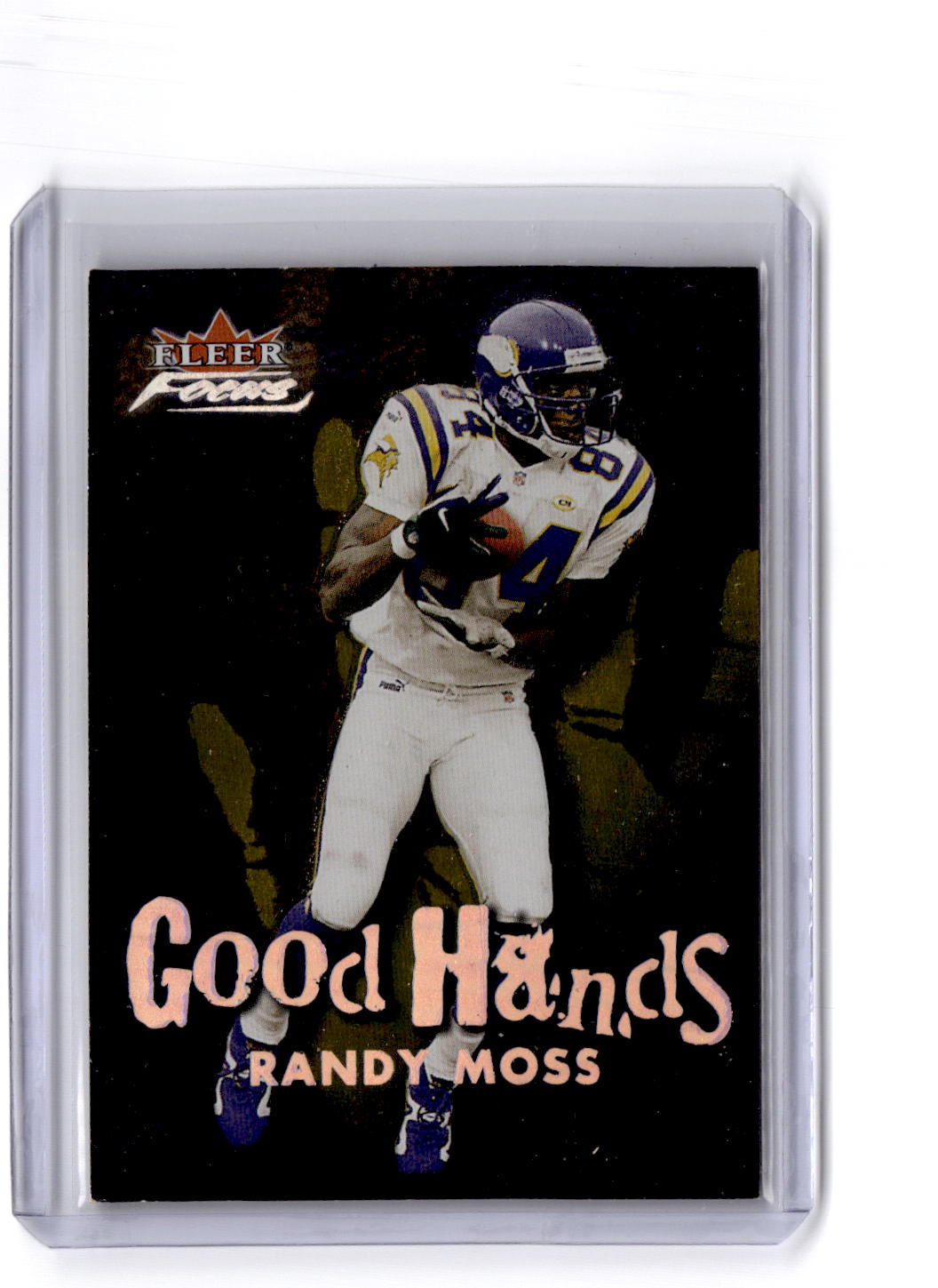 2000 Fleer Focus #5 GH Randy Moss Good Hands