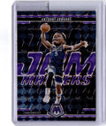 2024-25 Mosaic Anthony Edwards Jam Masters Mosaic Purple Fluorescent #/175