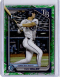 2024 Bowman Draft #BDC-73 Theo Gillen Chrome Lunar Glow Refractor