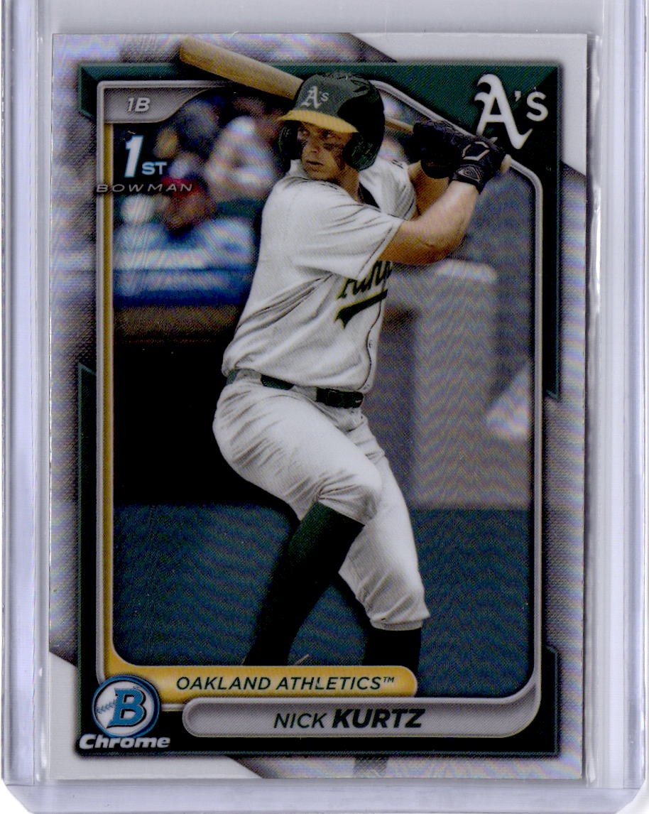 2024 Bowman Draft #BDC-56 Nick Kurtz Chrome Refractor