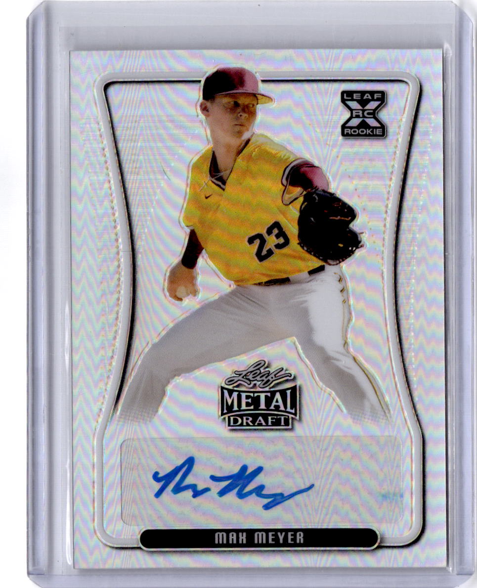 2020 Leaf Metal Draft #BA-MM1 Max Meyer Autograph
