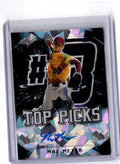 2020 Leaf Metal Draft #TP-MM1 Max Meyer Top Picks Autographs Black Crystals