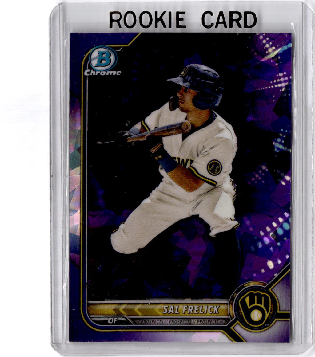 2022 Bowman Chrome Sapphire Edition #BCP-250 Sal Frelick Prospects Purple #/25