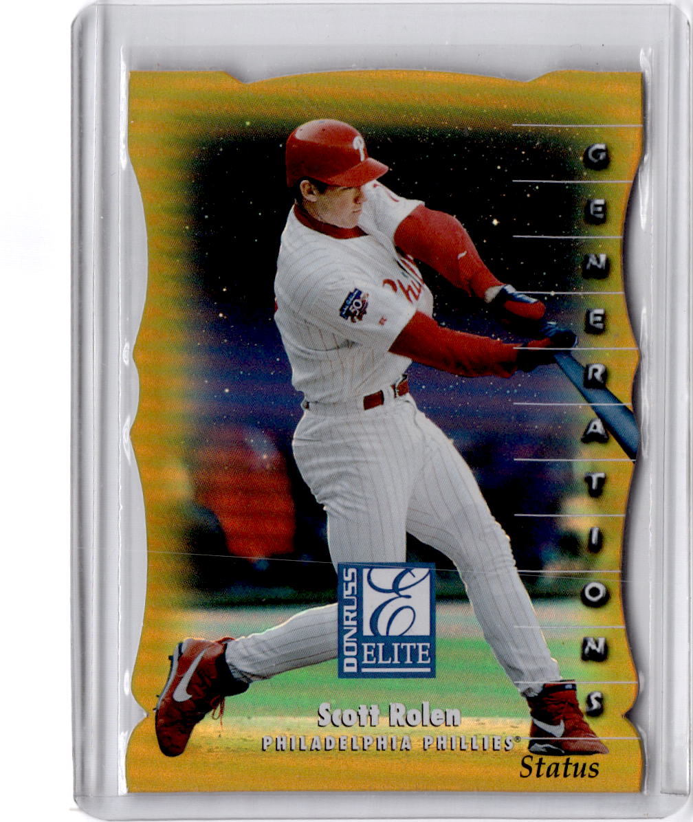1998 Donruss Elite #146 Scott Rolen Status #/100