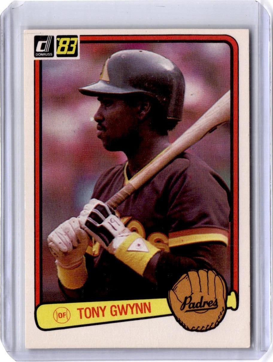 1983 Donruss #598 Tony Gwynn
