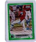 2022 Topps Chrome #91 Jazz Chisholm Jr. Green Wave Refractor #/99