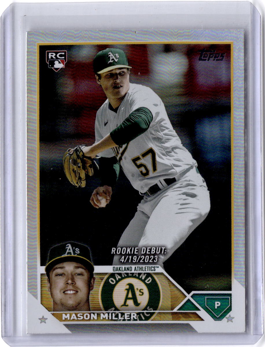 2023 Topps Update #US210 Mason Miller Rainbow Foil