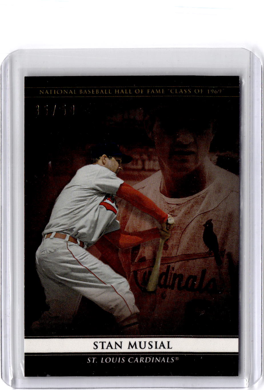 2021 Topps Transcendent Collection Party Top of the Class #HF-5 Stan Musial #/50