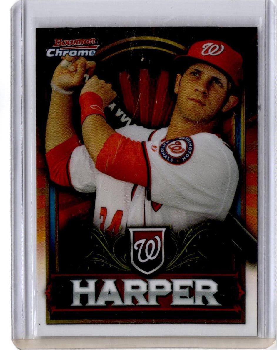 2011 Bowman chrome #BCE1 Bryce Harper Bowman Chrome