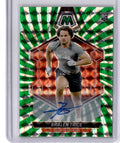 2024 Panini Mosaic #363 Bralen Trice Rookie Autographs Mosaic Green Swirl #/15