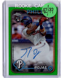 2024 Topps Chrome Update #RA-DR Drew Rom Autographs Green Refractors #/99
