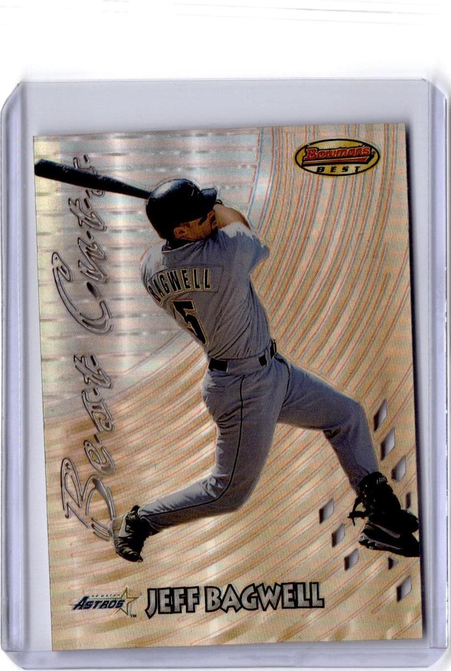 1997 Bowman's Best #BC7 Jeff Bagwell Best Cuts Refractor