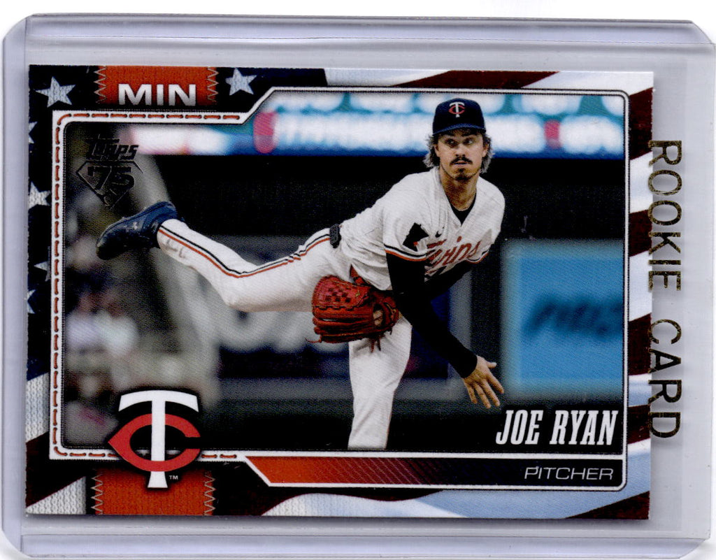 2026 Topps #54 Joe Ryan Independence Day #/76