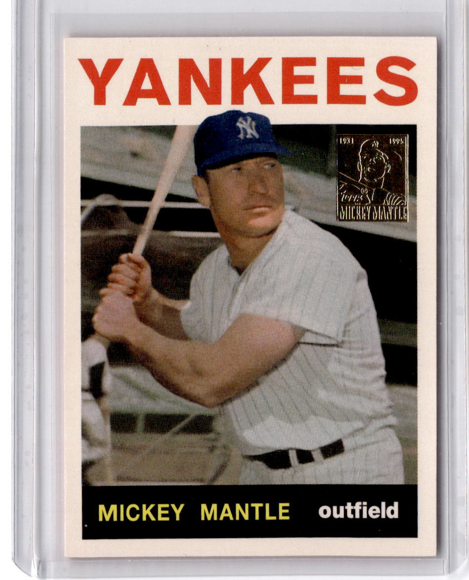 1996 Topps #14 Mickey Mantle Mickey Mantle Commemorative Reprints