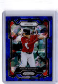 2024 Panini Prizm #49 Roman Anthony Blue Ice Prizms
