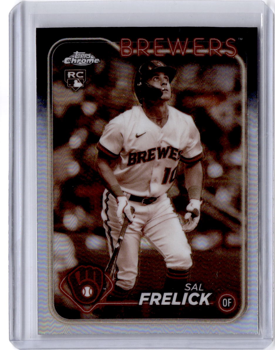 2024 Topps Chrome #39 Sal Frelick Sepia Refractors
