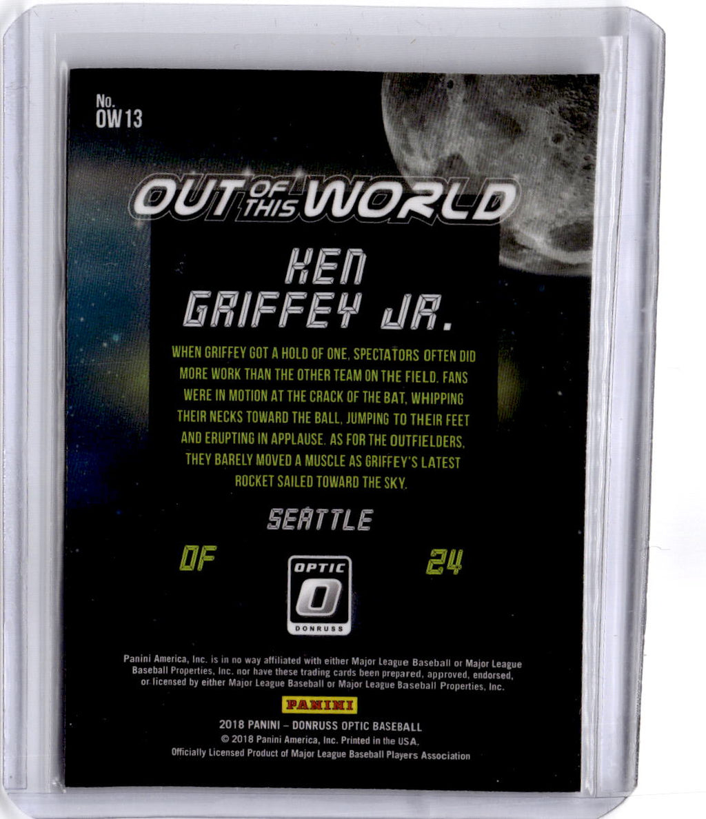 2018 Donruss Optic #OW13 Ken Griffey Jr. Out of This World