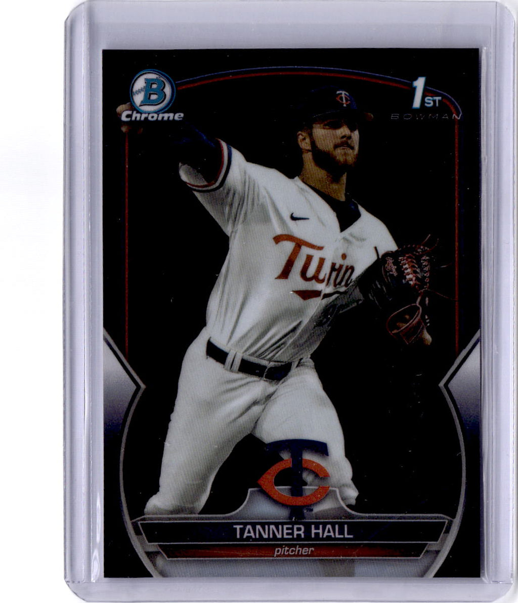 2023 Bowman Draft Sapphire Edition #BDC-174 Tanner Hall Black Refractor #/10