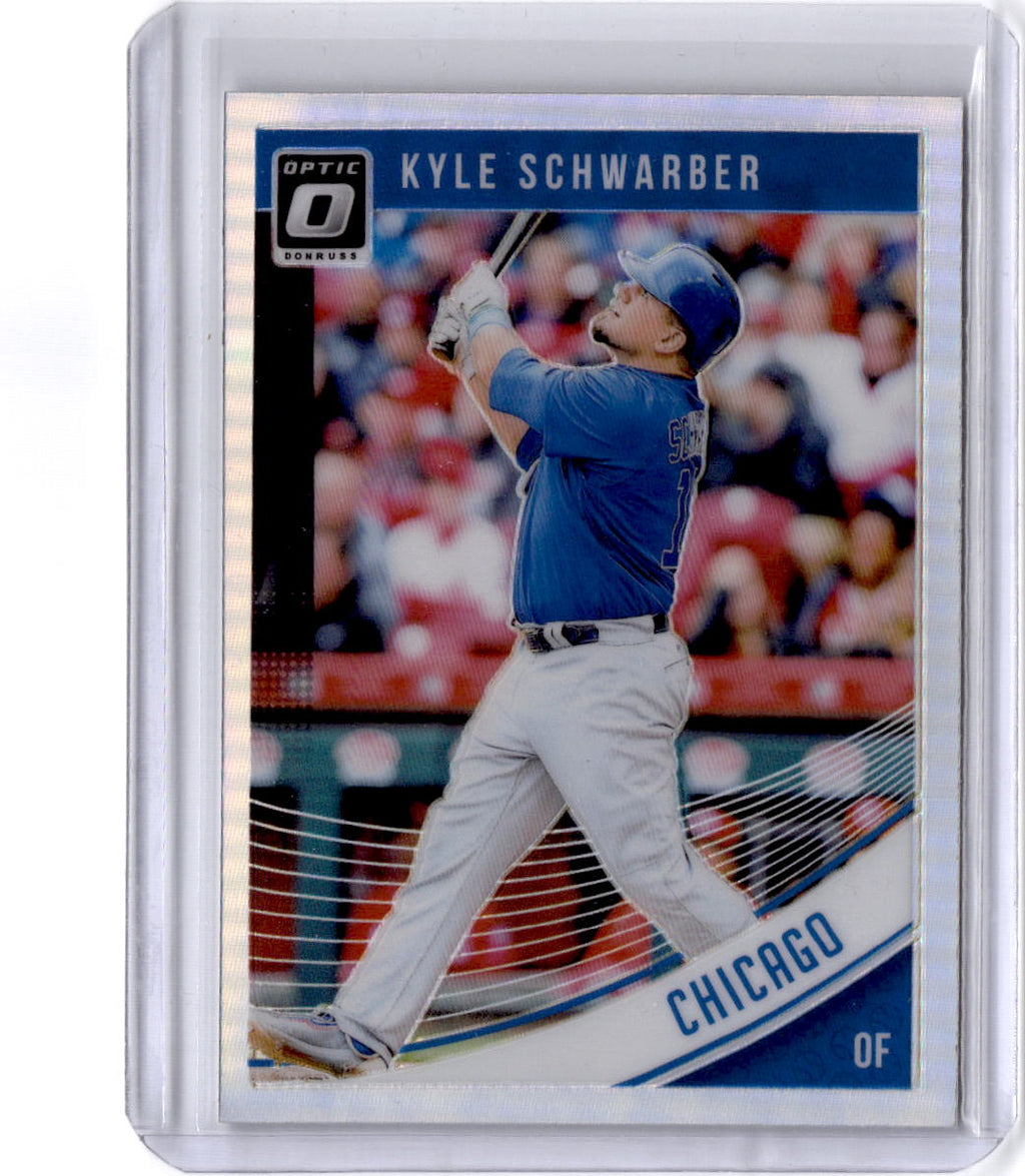 2018 Donruss Optic #78 Kyle Schwarber Holo