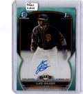 2023 Bowman Draft #CDA-LS Luke Shliger Chrome Prospect Autographs aqua wave /199