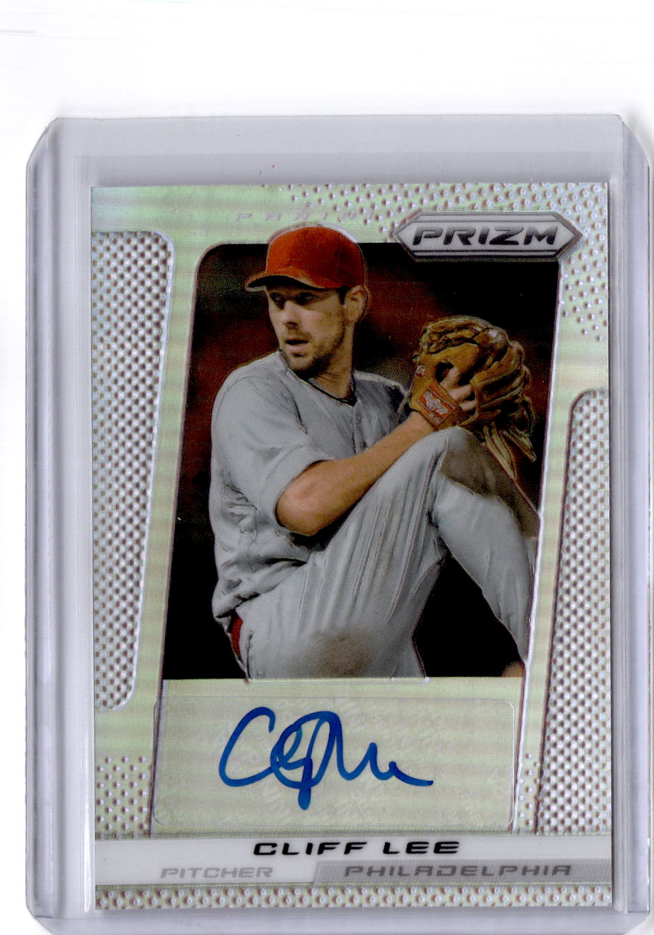 2013 Panini Prizm #CL Cliff Lee Autographs Prizms #/25