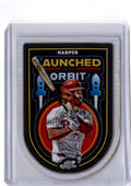 2025 Topps Chrome Cosmic #LIO-10 Bryce Harper Launched into Orbit