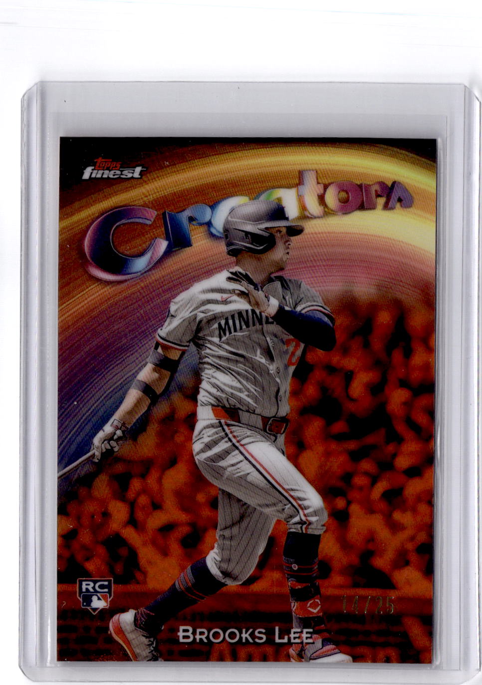 2025 Finest #C-26 Brooks Lee Creators Orange Refractors #/25