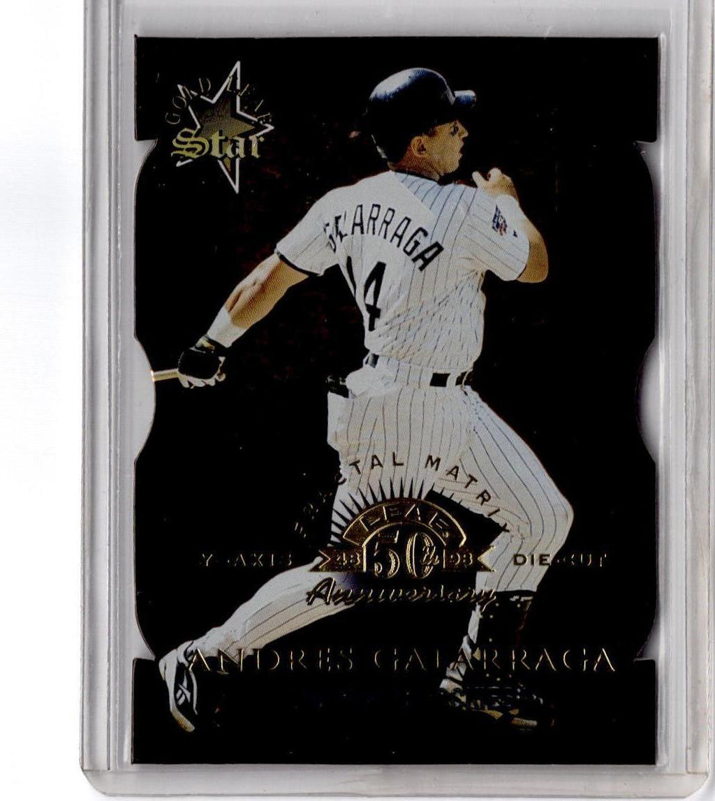 1998 Leaf #169 Andres Galarraga Fractal Diamond Axis #/50
