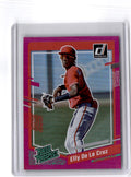 2023 Donruss #57 Elly De La Cruz Holo Pink