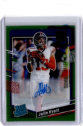 2023 Clearly Donruss #65 Jalin Hyatt Green #/25