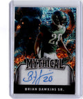 2025 Leaf Eclectic Signature Brian Dawkins Sr. Mythical Prismatic Kraken #/1