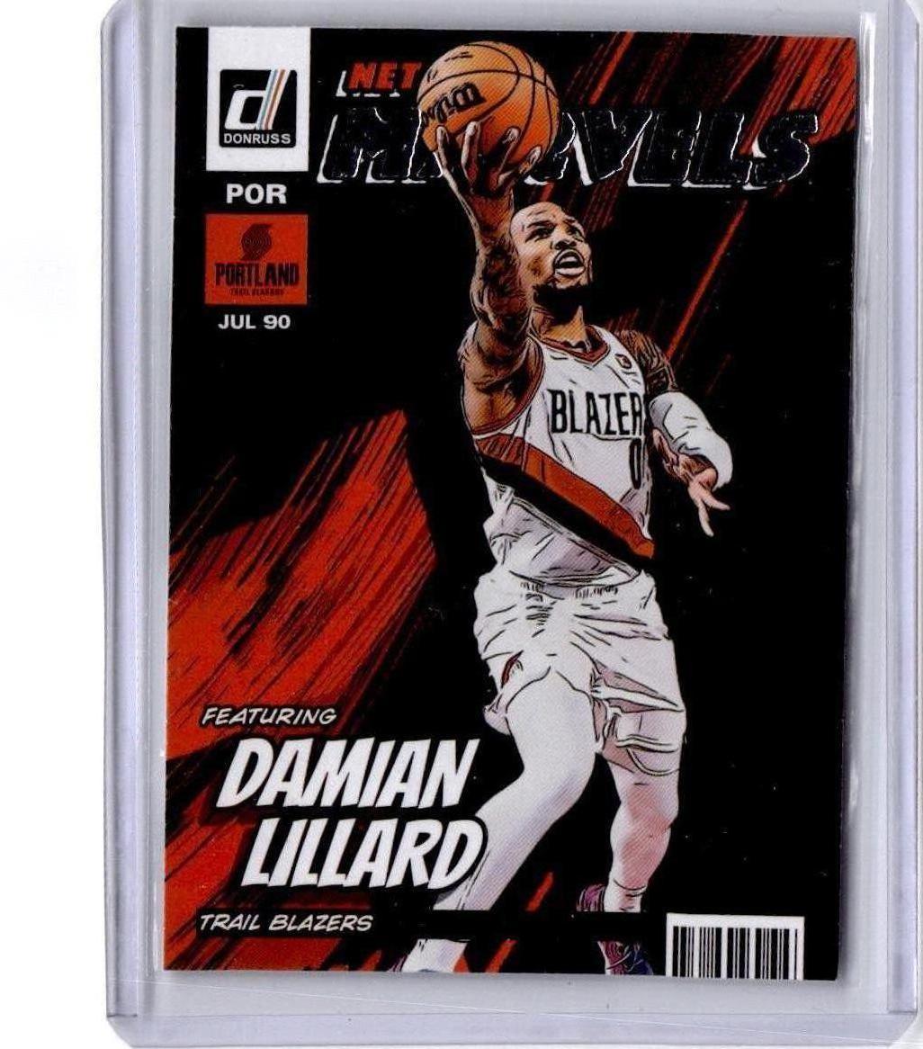2022-23 Donruss #15 Damian Lillard Net Marvels