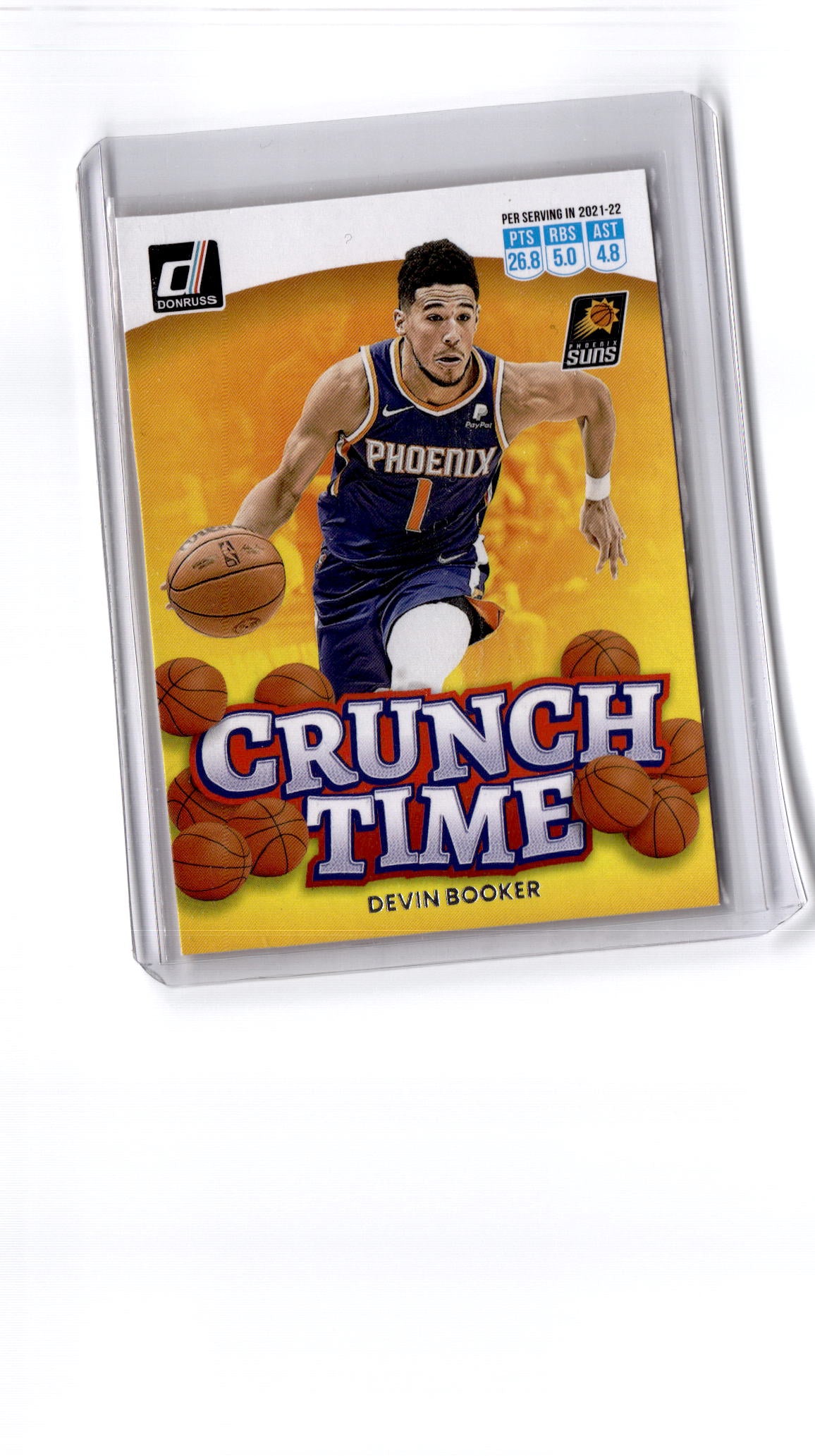 2022-23 Donruss #14 Devin Booker Crunch Time