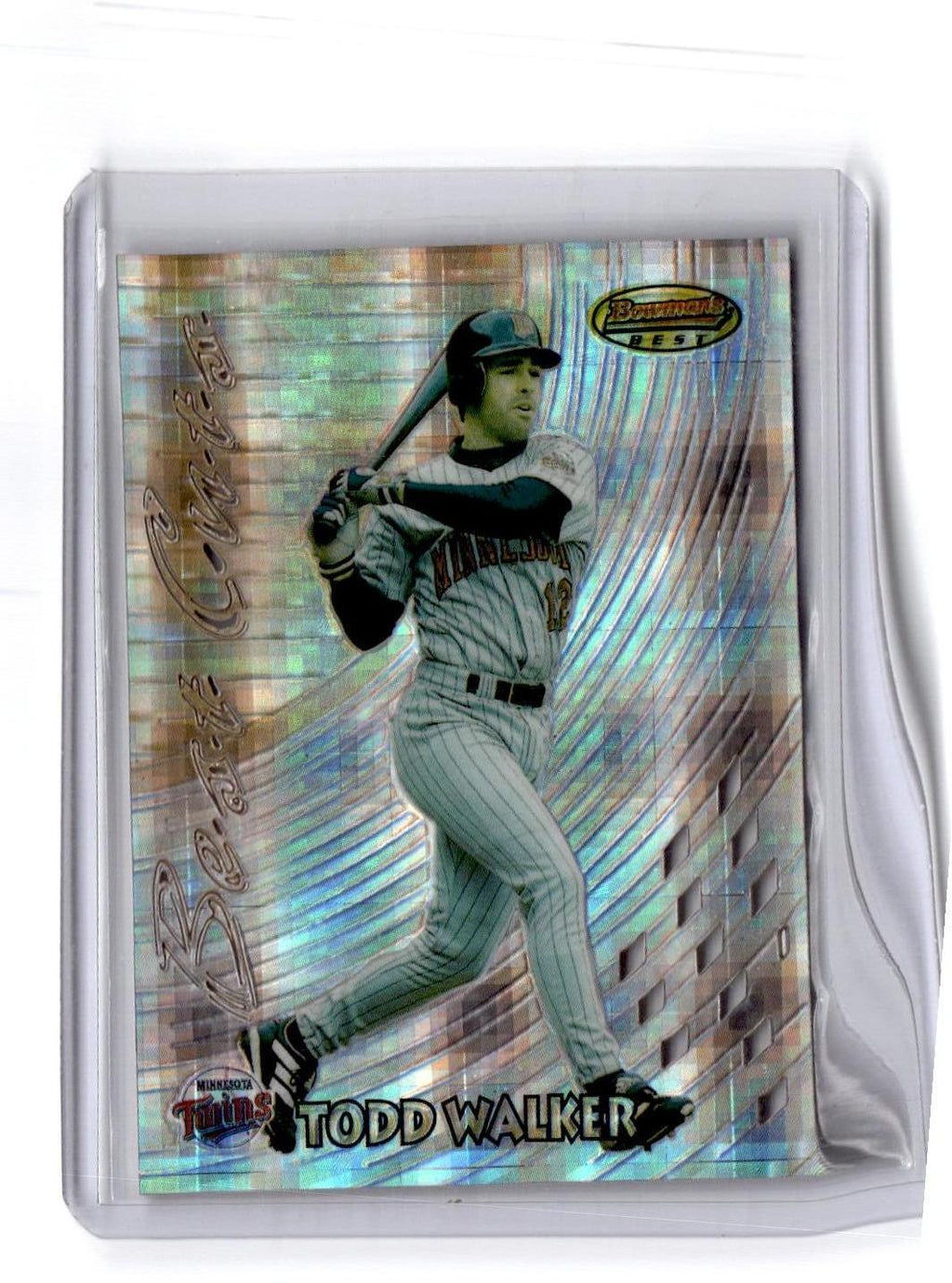 1997 Bowman's Best #BC19 Todd Walker Best Cuts Refractor