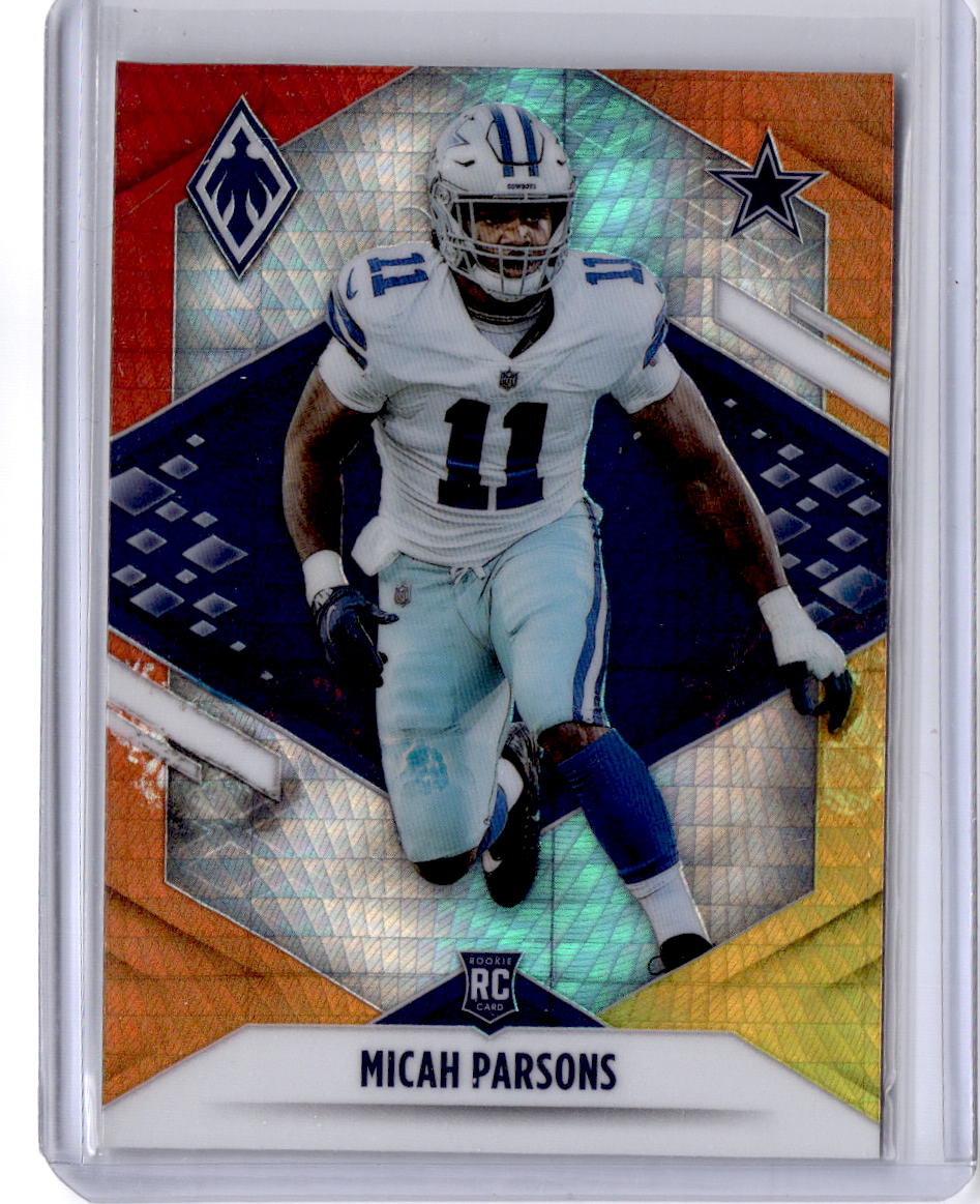 2021 Panini Phoenix #146 Micah Parsons Fire Burst