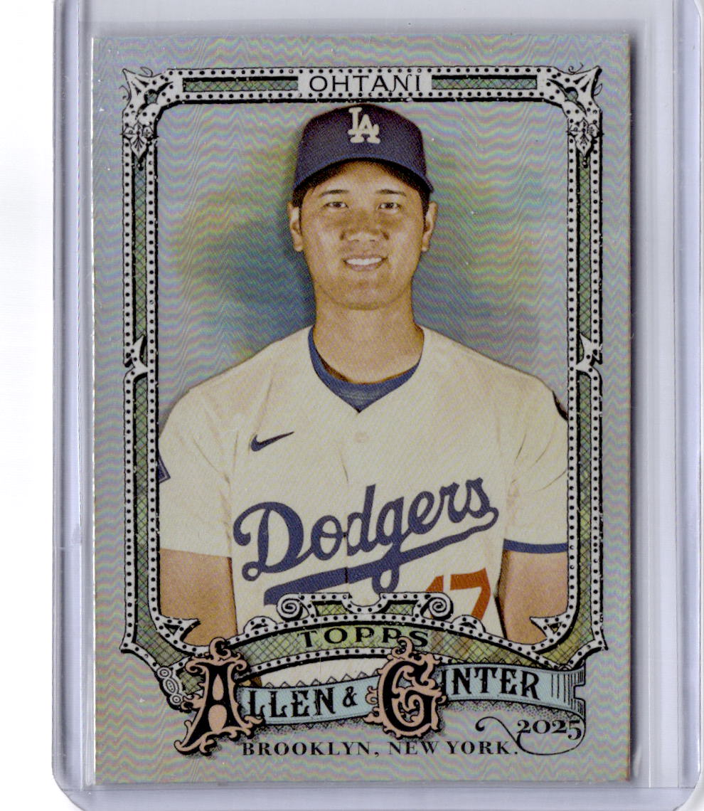 2025 Topps Allen & Ginter #132 Shohei Ohtani Silver Portrait